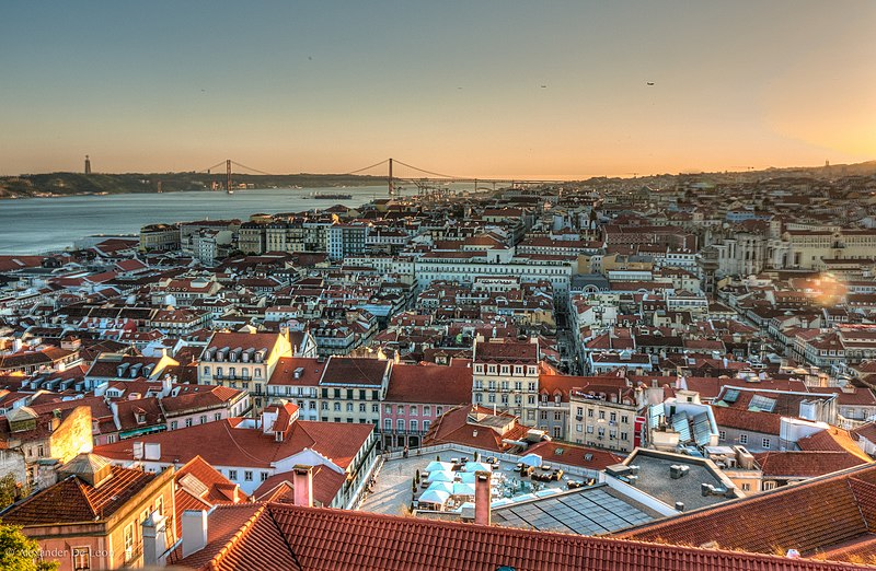 Vista panorâmica de Lisboa